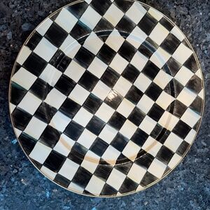 MacKenzie-Childs  Courtly Check Enamel 16" Serving Platter